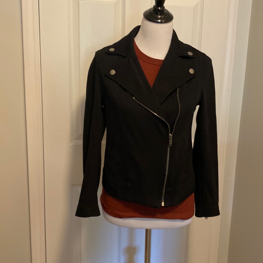 Old Navy Knit Moto Jacket